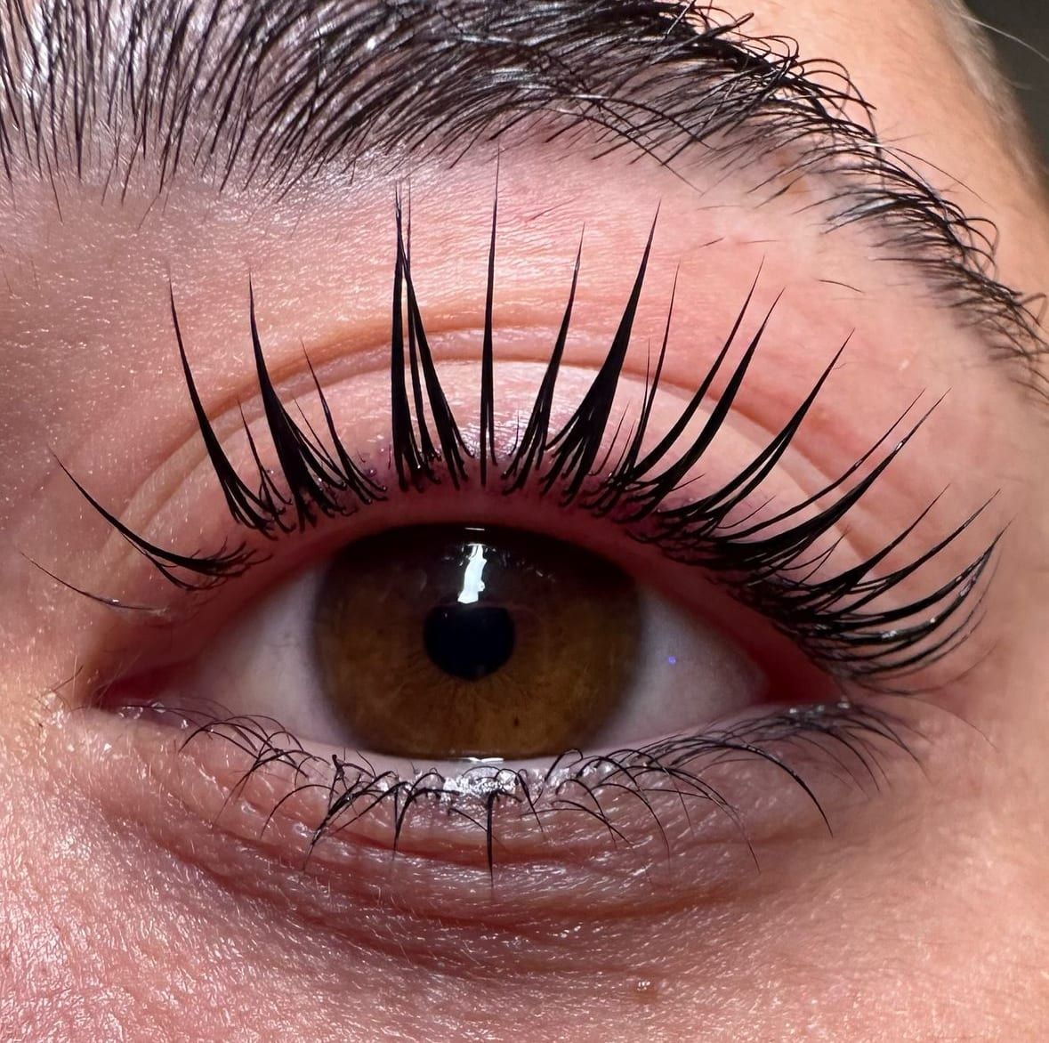 Detalle del tratamiento de cejas & pestañas